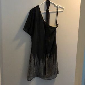 One shoulder dress